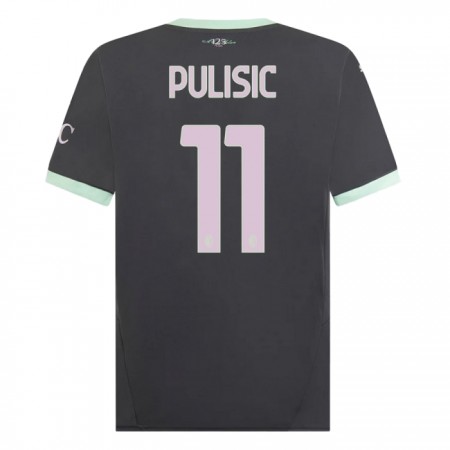 AC Milán Pulisic 11 Alternativní 2024-25 - Fotbalové Dresy (S/S) AC Milán Pulisic 11 Alternativní 2024-25 - Fotbalové Dresy (S/S)